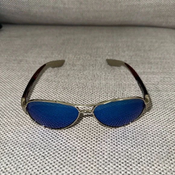 Costa Blue Aviator Sunglasses - Picture 4 of 14